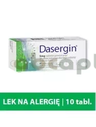 Dasergin 5 mg,10 tabletek powlekanych