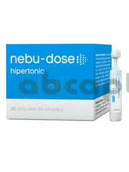 Nebu-Dose Hipertonic, roztwór hipertoniczny do inhalacji, 5 ml, 30 ampułek