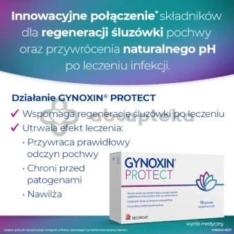 Gynoxin Protect, 10 globulek dopochwowych