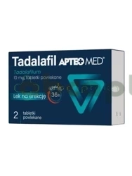 Tadalafil Apteo Med 10 mg, 2 tabletki powlekane