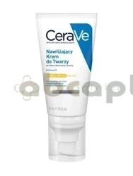 CeraVe, nawilżający krem do twarzy skóra normalna i sucha, SPF 30, 52 ml