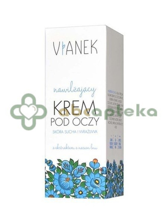 Vianek, nawilżający krem do twarzy na dzień, 50 ml