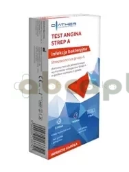 Test Angina Strep A, kasetkowy, 1 sztuka | DATA WAŻNOŚCI 31.03.2026