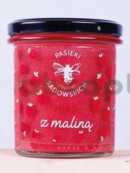 Pasieki Rodziny Sadowskich miód z maliną 450 g