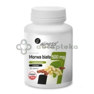 Aliness Morwa biała 4:1 z cynamonowcem i chromem 500 mg, 180 tabletek