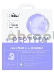 L'biotica, PGA Hydro Fusion, Hydrożelowa maska do twarzy z peptydami, 1 sztuka