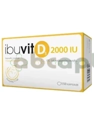 Ibuvit D3 2000 IU,                 150 kapsułek