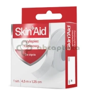 Skin Aid przylepiec tkaninowy 4,5 m x 1,25 cm, 1 sztuka