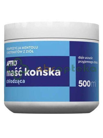 Maść końska chłodząca APTEO CARE, 500 ml