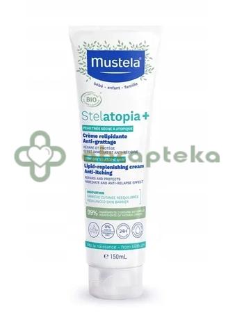 Mustela, Stelatopia+ Krem uzupełniający lipidy,  150 ml 