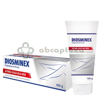 Diosminex Szybka ulga dla nóg, żel, 100g