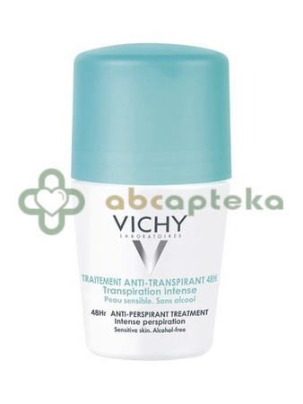 VICHY dezodorant antyperspirant w kulce 48h przeciw nadmiernemu poceniu 50 ml