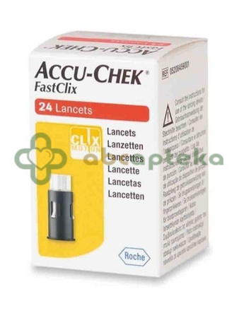 Accu-Chek FastClix, lancety, 24 sztuki