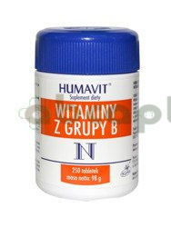 Humavit N witaminy z grupy B 250 tabletek