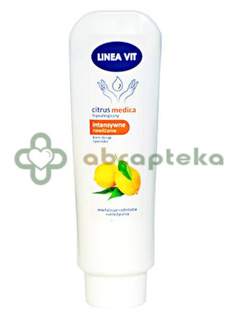 Linea Vit krem do rąk i paznokci CITRUS MEDICA hipoalergiczny, 100 ml 