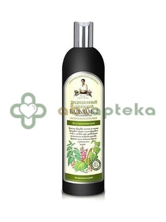 Babuszka Agafia, balsam do włosów regenerujący, na brzozowym Propolisie, 550 ml