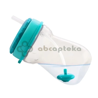 Canpol Babies bidon ze składaną rurką silikonową z odważnikiem, 56/518, 350 ml.