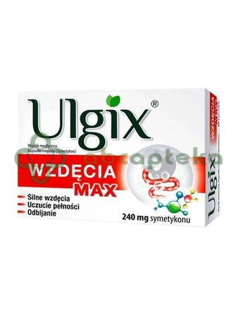 Ulgix Wzdęcia Max 30 kapsułek