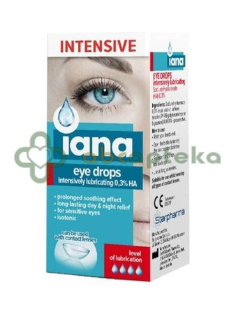 Iana Intensive 0.3 % krople do oczu 10 ml