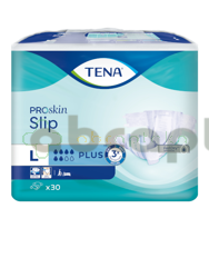 TENA Slip ProSkin Plus, Pieluchomajtki rozmiar L, 30 szt