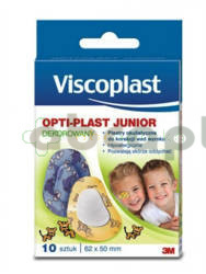 Viscoplast Opti-Plast Junior, plastry dla dzieci 62 mm x 50 mm, 10 sztuk