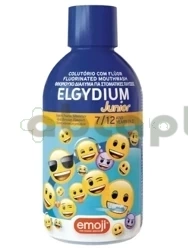 Elgydium Emoji Junior, płyn do płukania jamy ustnej, 500 ml