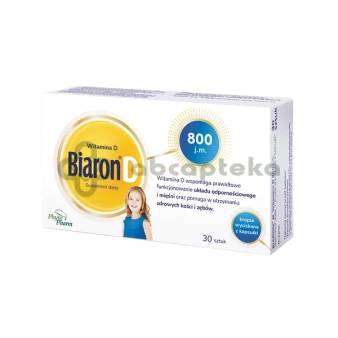 Biaron Witamina D 800 j.m., 90 kapsułek twist-off
