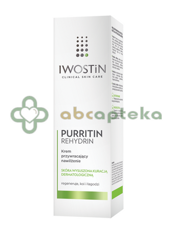 Iwostin Purritin Rehydrin krem przywracający nawilżenie 40 ml