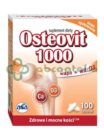 Osteovit 1000 mg, 100 tabletek