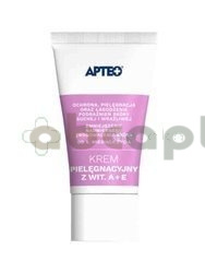 ApteoCare, Krem z witaminami A+ E, 50 ml