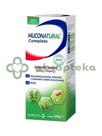 Muconatural Complete syrop 128 g