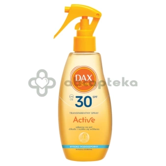 DAX SUN spray active transparentny, SPF 30, 200 ml