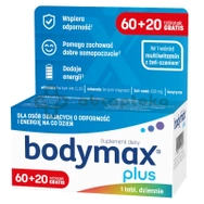 Bodymax Plus, 60 tabletek + 20 tabletek