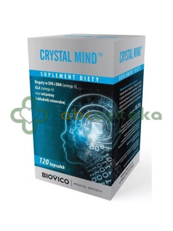 Crystal Mind, 120 kapsułek