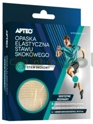 Opaska elastyczna stawu skokowego rozmiar L APTEO, 1 sztuka