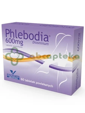 Phlebodia 600 mg,                    60 tabletek