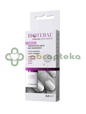 Biotebal Mocne Paznokcie, serum wzmacniające do paznokci, 6,6 ml 