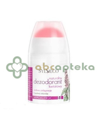 Sylveco, naturalny dezodorant kwiatowy, 50 ml