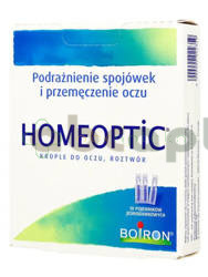 Boiron Homeoptic, krople do oczu, 0,4 ml, 10 sztuk