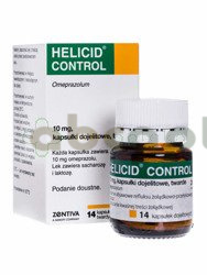 Helicid Control, 10 mg, 14 kapsułek dojelitowych