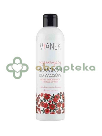 Vianek, regenerujący szampon do włosów blond, farbowanych, rozjaśnianych, 300 ml 