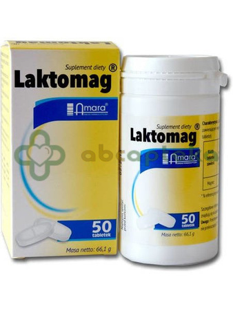 Laktomag Amara, 50 tabletek