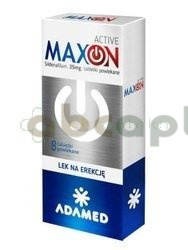 Maxon 25 mg Active, 8 tabletek