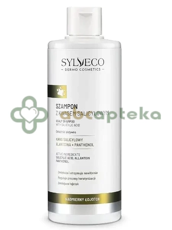 Sylveco Dermo, Nadmierny Łojotok, Szampon z kwasem salicylowym, 300 ml