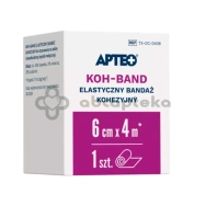 Elastyczny bandaż kohezyjny APTEO 4 m x 6 cm, 1 sztuka