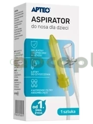 Aspirator do nosa dla dzieci APTEO,     1 sztuka