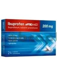 Ibuprofen 200 mg APTEO MED,         24 tabletki