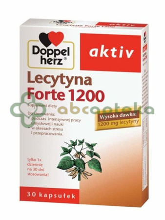 Doppelherz Aktiv Lecytyna Forte 1200,    30 kapsułek