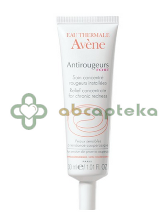 Avene Antirougeurs Fort, koncentrat na utrwalone zaczerwienienia, 30 ml