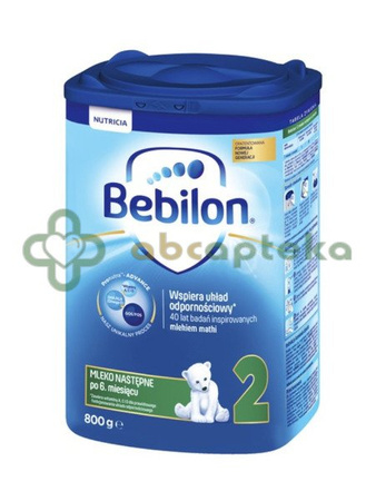 Bebilon 2 Pronutra-Advance, mleko następne, 800 g